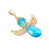 Glass Pendants PALLOY-MZ00544-02-3