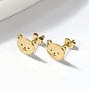 304 Stainless Steel Stud Earrings STAS-E501-22G-2