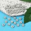 Brass Grade A Rhinestone Spacer Beads RSB028NF-10-4