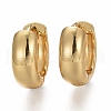 Brass Huggie Hoop Earrings EJEW-F260-04G-1