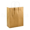 Pure Color Kraft Paper Bags AJEW-G020-D-06-3