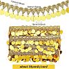 Olycraft 2 Cards 2 Colors Polyester Curtain Decoration AJEW-OC0002-66B-2