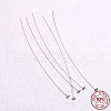925 Sterling Silver Flat Head Pins STER-K017-40mm-S-2