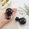 Gorgecraft 2Pcs Iron Round Curtain Rod Finials FIND-GF0002-96A-3