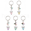 Alloy & Acrylic Pendant Decorations KEYC-JKC00533-S-1