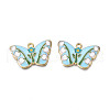 Alloy Enamel Pendants ENAM-N055-112B-2