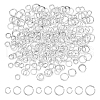 DICOSMETIC 300Pcs 3 Styles Rack Plating Brass Jump Rings FIND-DC0006-44-1