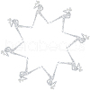 Unicraftale 201 Stainless Steel Big Filigree Pendants STAS-UN0018-75P-1