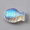 Electroplate Glass Beads EGLA-WH0002-01B-2