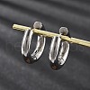 201 Stainless Steel Hoop Earrings EJEW-P304-13C-P-2