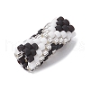 Handmade Glass Seed Beaded European Beads PALLOY-MZ00694-01-4