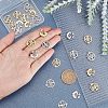 Unicraftale 24Pcs 6 Style 304 Stainless Steel Pendants STAS-UN0025-53-2