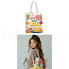 Canvas Women's Tote Bags ABAG-WH0056-008-8