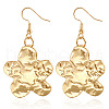 Alloy Flower Dangle Earrings FS-WG4F9B9-02-2