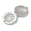Brass Locket Pendants KK-Q019-04P-2