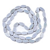 Electroplate Glass Beads Strands EGLA-Q125-009B-2