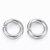 Non-Tarnish 304 Stainless Steel Open Jump Rings X-STAS-H555-08P-2