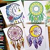 Self-Adhesive Silk Screen Printing Stencil DIY-WH0338-111-5