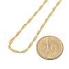 304 Stainless Steel 2 strand Necklaces for Women NJEW-C061-01G-6