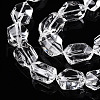 Grade A Natural Quartz Crystal Beads Strands G-R439-17C-1-2