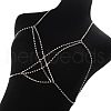 Boho Beach Alloy Claw Rhinestone Sexy Bra Body Chain WG61050-02-2