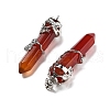 Natural Carnelian Big Pointed Pendants G-A172-16J-2
