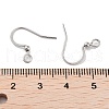 Tarnish Resistant 316 Surgical Stainless Steel Earring Hooks X-STAS-P220-13P-3