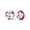 Handmade Two-Tone Lampwork Beads LAMP-T022-01A-07-2