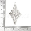 Brass Micro Pave Cubic Zirconia Pendants KK-M322-46P-3