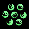Luminous Transparent Acrylic Beads LACR-T001-01-4