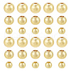 45Pcs 3 Styles Brass Solid Beads KK-LP0001-15-1