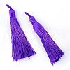 Polyester Tassel Big Pendants Decoration AJEW-S059-03-1