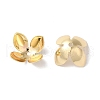 Rack Plating Brass Flower Bead Caps KK-K381-06B-G02-2