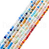 Yilisi 7 Strand 7 Colors Glass Beads Strands GLAA-YS0001-06-2