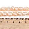 Natural Cultured Freshwater Pearl Beads Strands PEAR-P064-20J-03B-5