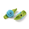 Polyester Rose Ornaments DIY-WH0308-242H-1