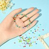 2400Pcs 12 Colors Eco-Friendly Transparent Acrylic Beads TACR-YW0001-97-5