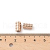 Ion Plating(IP) 304 Stainless Steel Tube Beads STAS-WH0055-03RG-3