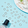 40Pcs 4 Styles Alloy Closed Jump Rings KK-LP0001-27-3