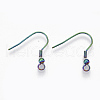 Vacuum Plating 201 Stainless Steel Earring Hooks STAS-R102-38-2