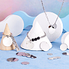 Yilisi Stainless Steel Blank Stapmping Tag Pendants STAS-YS0001-01P-7
