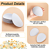 10Pcs EVA Cloth Teardrop Fascinator Hat Base for Millinery AJEW-FG0004-53B-4