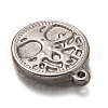 Non-Tarnish 304 Stainless Steel Pendants STAS-H123-10A-P-3