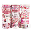20pcs 5 Styles Scrapbooking Stickers DIY-TAC0029-03D-10