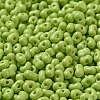 Baking Paint Glass Seed Beads SEED-K009-01B-15-3