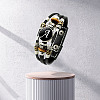 PU Letter Cord Multi-strand Bracelets WG6609E-01-1