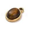 Natural Tiger Eye Pendants STAS-R009-04G-03-2
