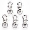 Alloy Swivel Lobster Claw Clasps FIND-T069-01A-P-4
