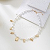 Summer Beach Alloy Shell Shaped Starfish Tassel Plastic Imitation Pearl Beaded Necklaces for Women FS-WGF3BD7-02-2