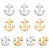 Unicraftale 10Pcs 2 Colors 304 Stainless Steel Beads STAS-UN0054-27-1